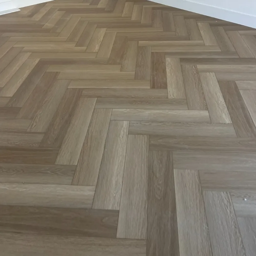 Close-up of a floor from one of our jobs